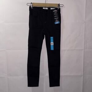Jordache black adjustable waist jeans girls size 7